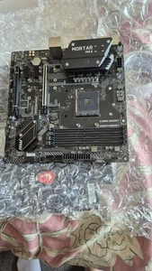 MSI AMD Ryzen B450M Mortar Max AM4 Micro ATX Motherboard - Photo 1/10