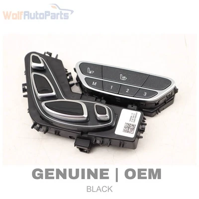 MERCEDES-BENZ MAYBACH S600 6.0L - ASIENTO PUERTA TRASERA IZQUIERDA Ajuste / Interruptor de Memoria Foto 1 de 4