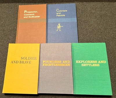 5 vol. HISTORIC SITES & BUILDINGS Interior Dept series SOLDIER & BRAVE Patriots - Image 1 of 4