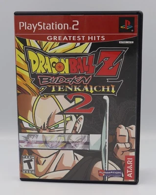 Dragon Ball Z Budokai Tenkaichi 2 Greatest Hits Sony PlayStation 2 PS2 No Manual - Image 1 of 4