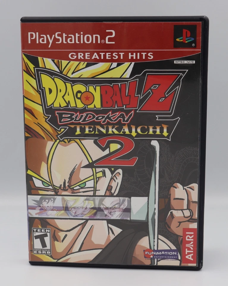 Dragon Ball Z Budokai Tenkaichi 2 Greatest Hits Sony PlayStation 2 PS2 No Manual - Image 1 of 4