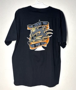 No Fear It’s Good To Be A King Gr. XL schwarz T-Shirt Flame Skull - Bild 1 von 5