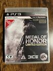 Medal of Honor -- Limited Edition (Sony PlayStation 3, 2010)(Manual Included)