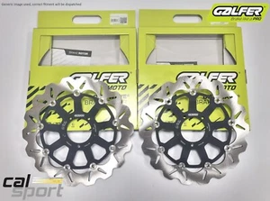 Galfer Front Brake Discs Wave Rotors KTM Superduke 990 2006-2013 - Picture 1 of 1