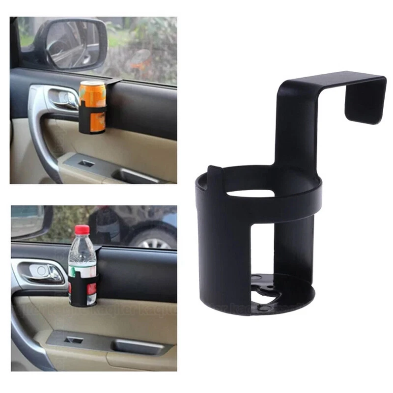 1x Car Water Cup Holder Drink Bottle Portable Window Door Hook Stand Container - Image 1 of 4
