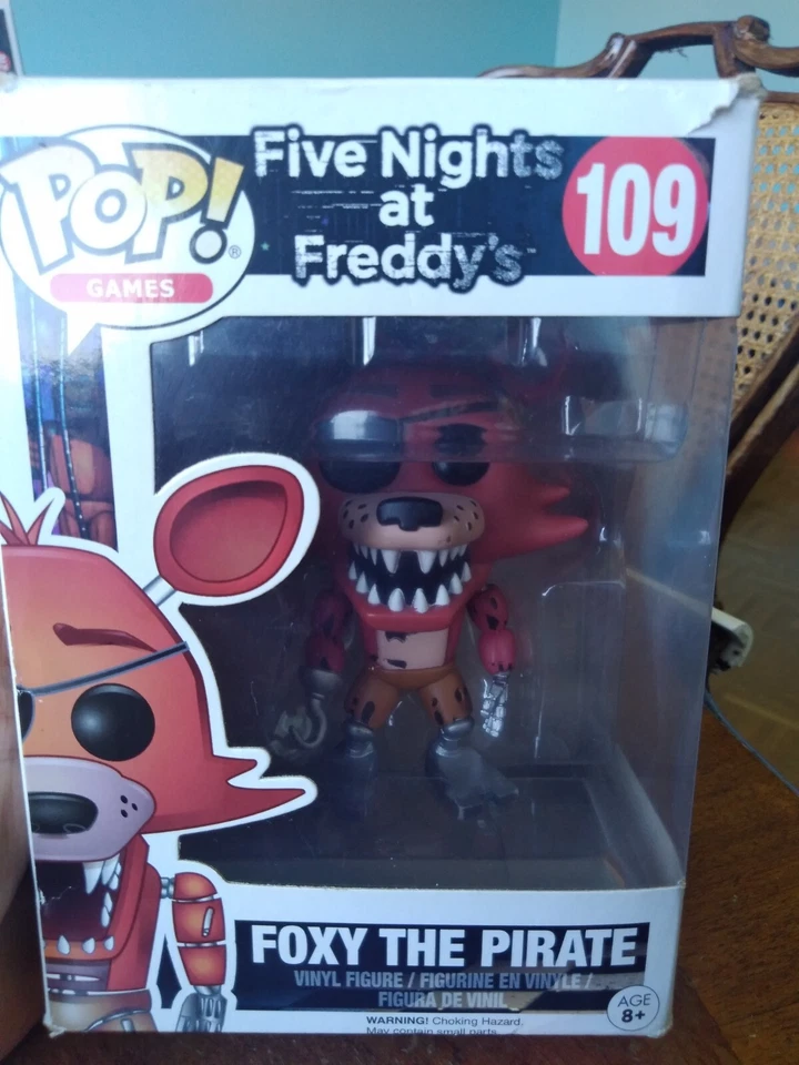 funko pop de five nights at freddy's foxy the pirate - Imagen 1 de 1