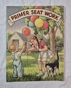 Primer Seatwork Workbook For Kindergarten Unused 1947 - Picture 1 of 10