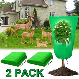 Heavy Duty Frost Protection Bags Plants Fleece Winter Jacket Garden Plant Cover - Picture 1 of 15