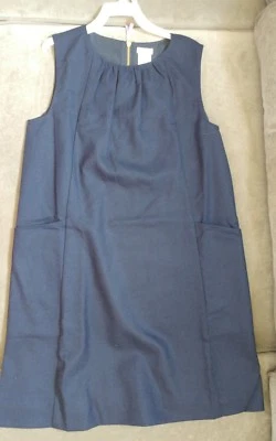 Новый J экипажа Crewcut платье девочка 10 шерсти темно-синий - Изображение 1 из 3