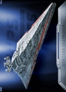 [DIGITAL CARD] Topps Star Wars Sith Star Platinum 22 W1 Blue Ships Vehicles - Picture 1 of 1
