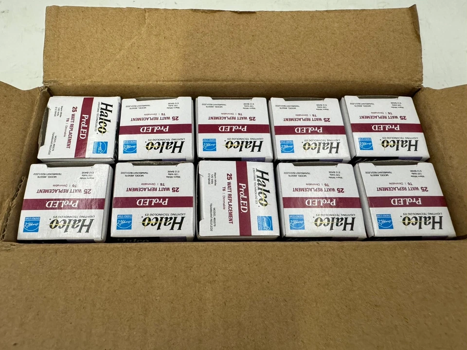 10- Halco Pro LED SOLID STATE LIGHTING LAMPS BULBS 85076 2.5w Dimmable - Image 1 of 4