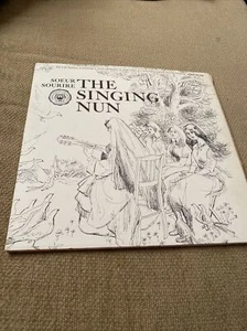 SOEUR SOURIRE THE SINGING NUN W/BOOK PRINTS &LYRICSPHILIPS PCC-203VINYL VG+ B3 - Picture 1 of 5