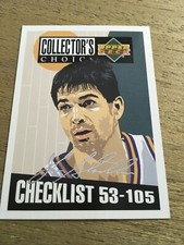 John Stockton Jazz 1994-95 Upper Deck Collector's Choice Silver Script#208
