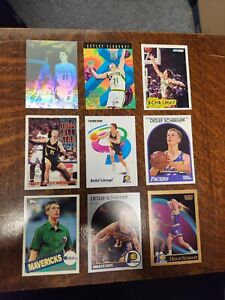 9 Detlef Schrempf NBA Basketball Cards Upper Deck Hologram Fleer Hoops SkyBox +