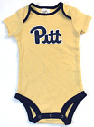 Pitt Panthers University of Pittsburgh Gold Bodysuit New Infant Baby 6 - 9 Month