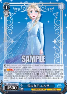 Weiss Schwarz Dds/S104-083 Queen Elsa of Arendelle R Disney100 - Picture 1 of 2