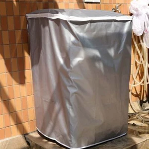 Copertura antipolvere per lavatrice asciugatrice regolabile copertura impermeabile casa - Foto 1 di 16