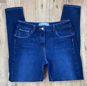Ladies size 14 R NEXT 360 blue jeans jeggings Super Skinny Waist 32 leg 29 - Picture 1 of 11