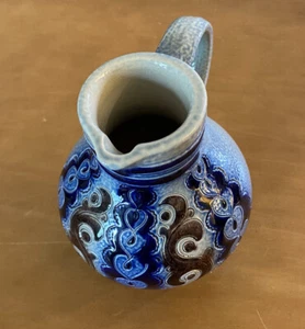 Saltglasur Salt Glazed German Pitcher 6 1/2" - Picture 1 of 7