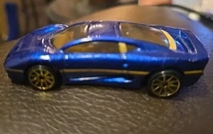 1992 Hot Wheels Jaguar XJ220 blau gold Räder lose  - Bild 1 von 1