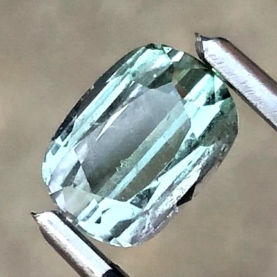 2.60 ct Natural Bi-Color Faceted Afghan Tourmaline  Loose Gemstone - Image 1 of 4