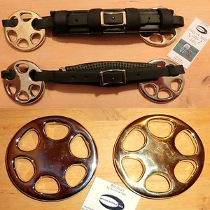 Glücksrad SUN WHEEL Flower Hackamore BioThane gebisslos RHRH - Bild 1 von 1