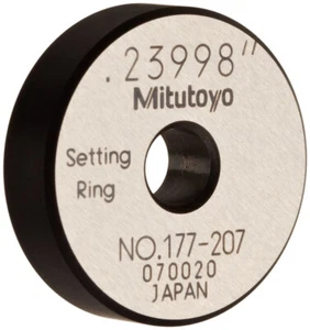 Mitutoyo 177-207 - Setting Ring .24" - Picture 1 of 4