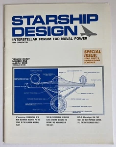 STARSHIP DESIGN Magazine Volume XXXIV #1 March 2280 Terranglo Edition - MINT - Picture 1 of 2