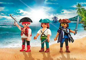 PLAYMOBIL ® 9884 3 pirates  Neuf - New - nuevo
