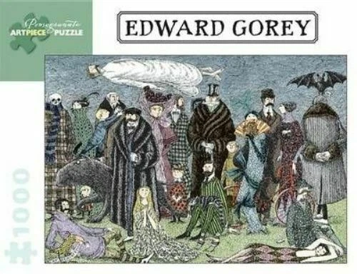 Edward Gorey Artist Artwork 1000pcs Jigsaw Puzzle Pomegranate Artpiece