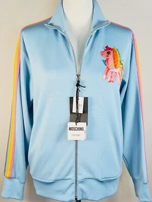 SUDADERA JERSEY MEZCLA ALGODÓN BORDADA MY LITTLE PONY EN AZUL CIELO.  Foto 1 de 4