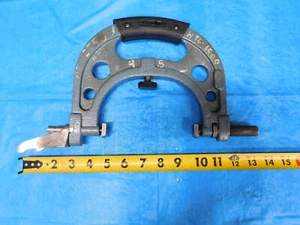 MITUTOYO NO. 201-155 DIAL SNAP GAGE 4" - 5" RANGE W/O INDICATOR 4.0 5.0 - Picture 1 of 3