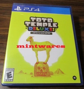 Limitierte Auflage Spiele #148: Toto Temple Deluxe (PlayStation 4 PS4, 2018) LRG RF NEU - Bild 1 von 12