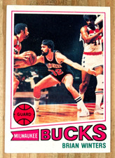 1977-78 TOPPS BRIAN WINTERS CARD#48 NM-MT SOUTH CAROLINA MILWAUKEE BUCKS LAKERS