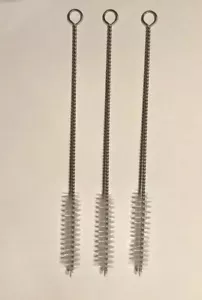 3pk Beer Faucet Cleaning Brush Airlock Brush Lot New - Picture 1 of 4
