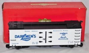 Bachmann 93266 Dairymen's League CNGR Wood Reefer #5201 Metal Wheels G gauge - Picture 1 of 8