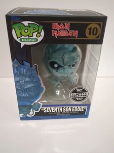 Funko Pop Digital Iron Maiden Seventh Son Eddie #10 Physical Legendary 1620 PCS  - Picture 1 of 6