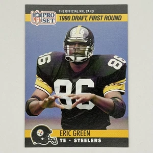 Juego profesional Eric Green #689 Pittsburgh Steelers 1990 10*5 - Imagen 1 de 2