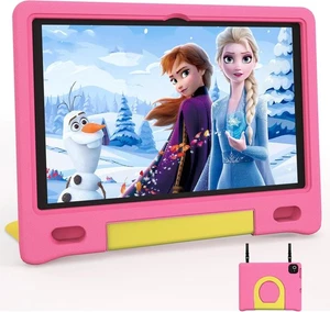 Kids Tablet 10.1" ?Android 14 Tablet for Kids?64GB Storage?Octa-Core | Pink - Picture 1 of 9
