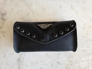HARLEY-DAVIDSON OEM LEATHER WINDSHIELD BAG/POUCH (NICE!!) - Bild 1 von 4