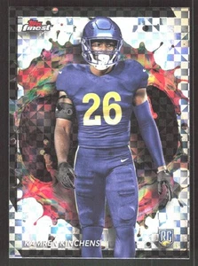 2024 Topps Finest Kamren Kinchens X-Fractor Rare RC - Picture 1 of 2