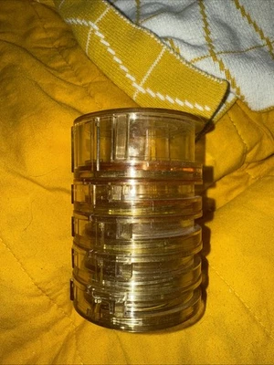 Suporte de filtro e estojo de armazenamento empilhável para lentes de plástico Kodak - Imagem 1 de 2