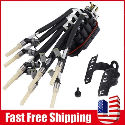 Conjunto de inyector de combustible FJ504 Spider para camioneta GMC Chevy 1996-2002 V8 5,7 L Foto 1 de 4