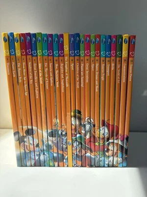 Disney the Wonderful World of Knowledge Full Set Hardback Books 1-24 - Image 1 of 4