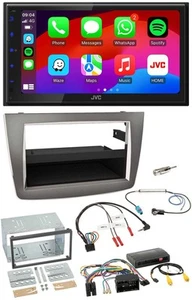 JVC Bluetooth USB Lenkrad 2DIN DAB Autoradio für Alfa Romeo Mito silber 14-18 In - Bild 1 von 12