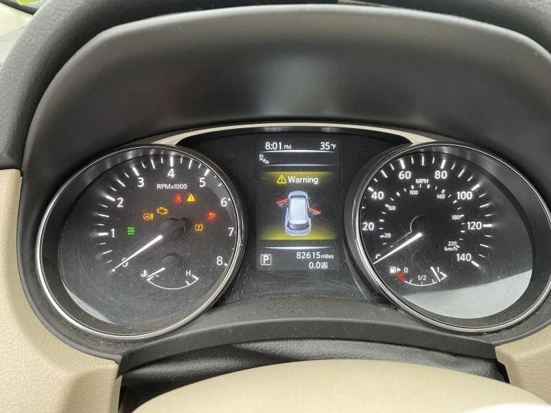 SPEEDOMETER CLUSTER MPH 2.5L AT AWD -SL- 82K FITS 14 NISSAN ROGUE 33953 - Image 1 of 4
