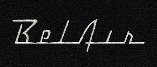 1957 Chevrolet Bel Air  ACC Floor Mat Set with Bel Air Logo - Image 1 of 4