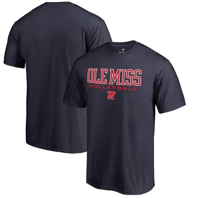 Men's Navy Ole Miss Rebels Team Unity Volleyball T-Shirt - Image 1 of 3