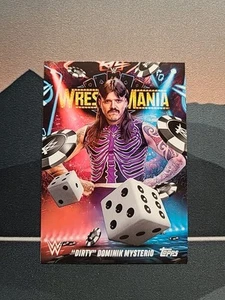 2025 Topps WWE World Wrestlemania 41 Exclusive DIRTY DOMINIK MYSTERIO #WM-10 🔥 - Picture 1 of 11