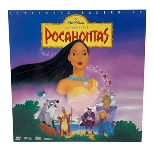 Pocahontas LaserDisc 1995 Animated Disney Masterpiece THX Stereo - Picture 1 of 3
